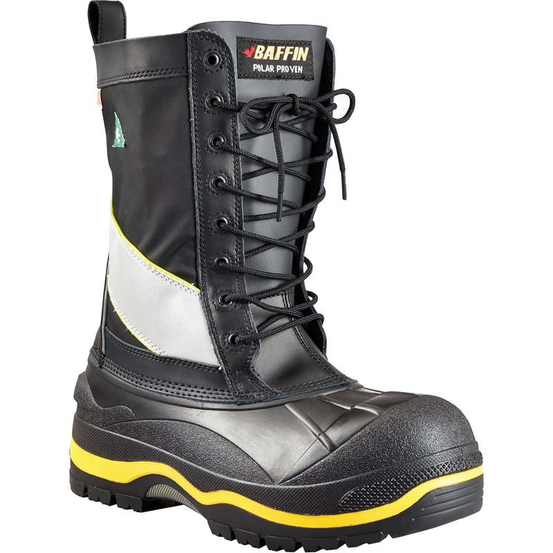 Constructor Safety Boots, Leather, Steel Toe, Size 6