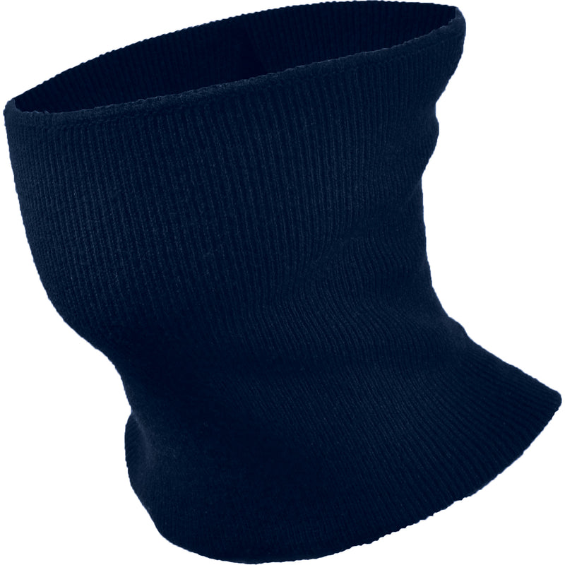 Knit Neck Warmer, Navy Blue, Acrylic
