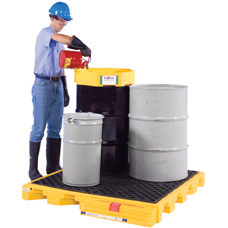 Spill Deck Bladder Systems, 110 US gal. Spill Capacity, 52" x 56.6" x 5.8"