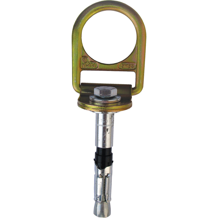 PRO™ Concrete D-ring Anchor with Bolt, Concrete/D-Ring, Permanent Use