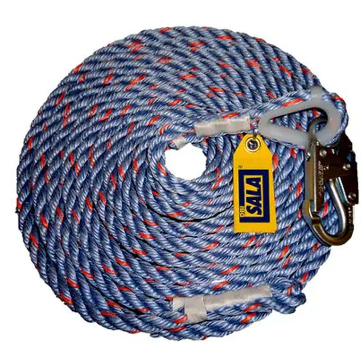 Rope Lifeline with Snap Hook, Polyester/Polypropylene — shopSafety.ca