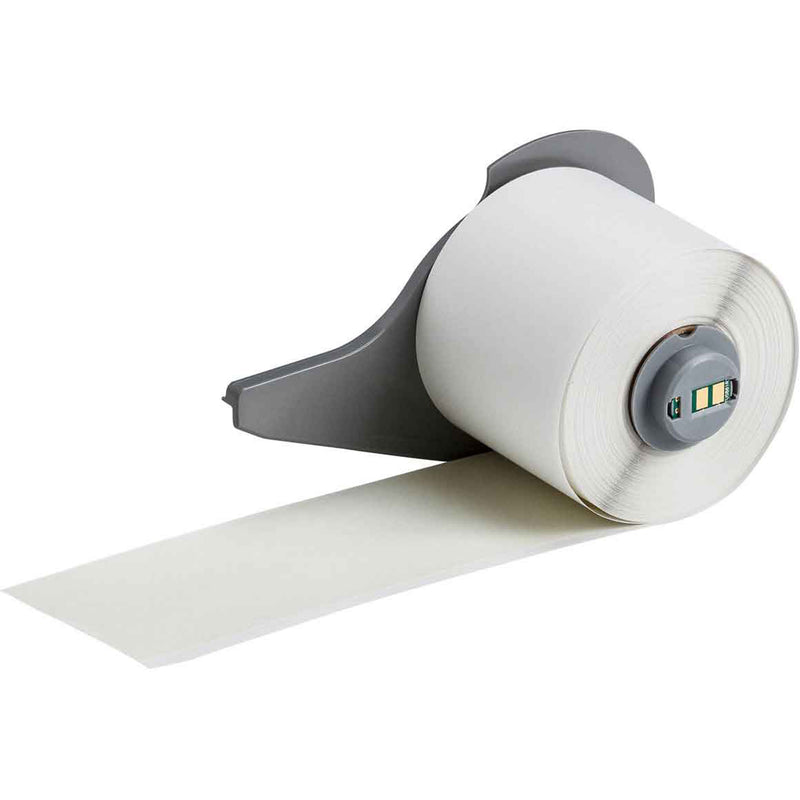 Indoor-Outdoor Label Printer Tape, Vinyl, Clear, 2" Width