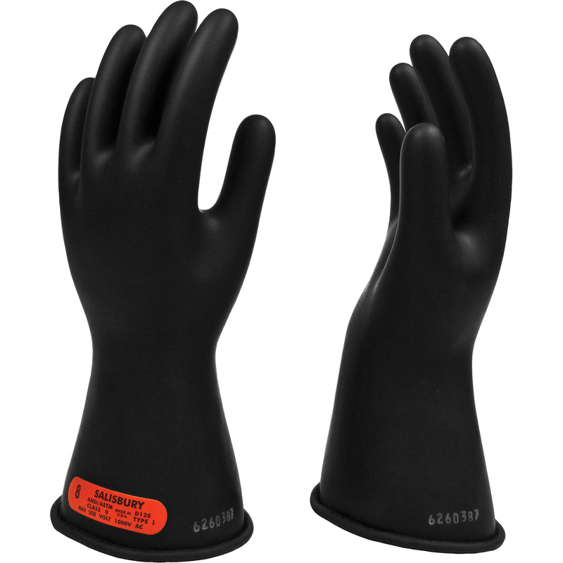 Gants isolants en caoutchouc, ASTM Classe 0, taille 10, 28 cm de long
