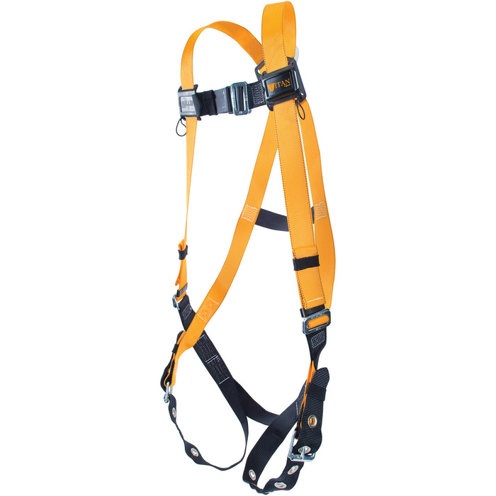 Miller® Titan™ II Non-Stretch Harness, CSA Certified, Class A, 2X-Large, 400 lbs. Cap.