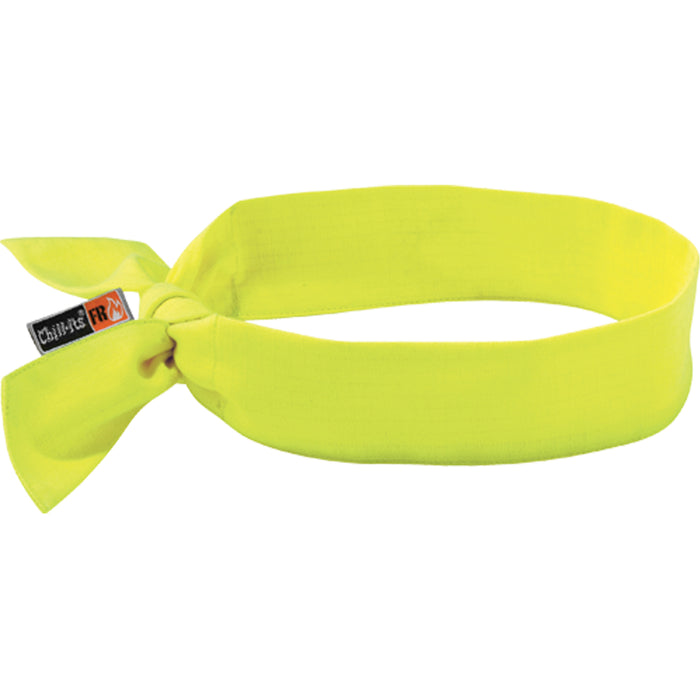 Chill-Its® 6700FR Cooling Bandanas, High Visibilty Lime-Yellow