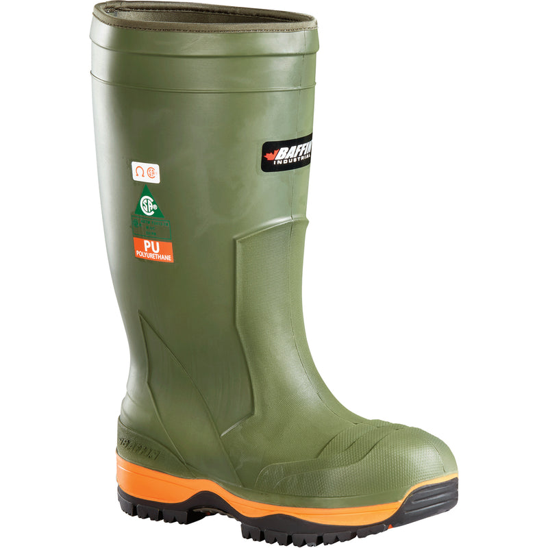 Ice Bear Winter Safety Boots, Polyurethane, Puncture Resistant Sole, Size 13