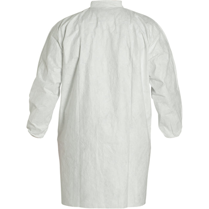 Lab Coat, Tyvek® 400, White, Medium