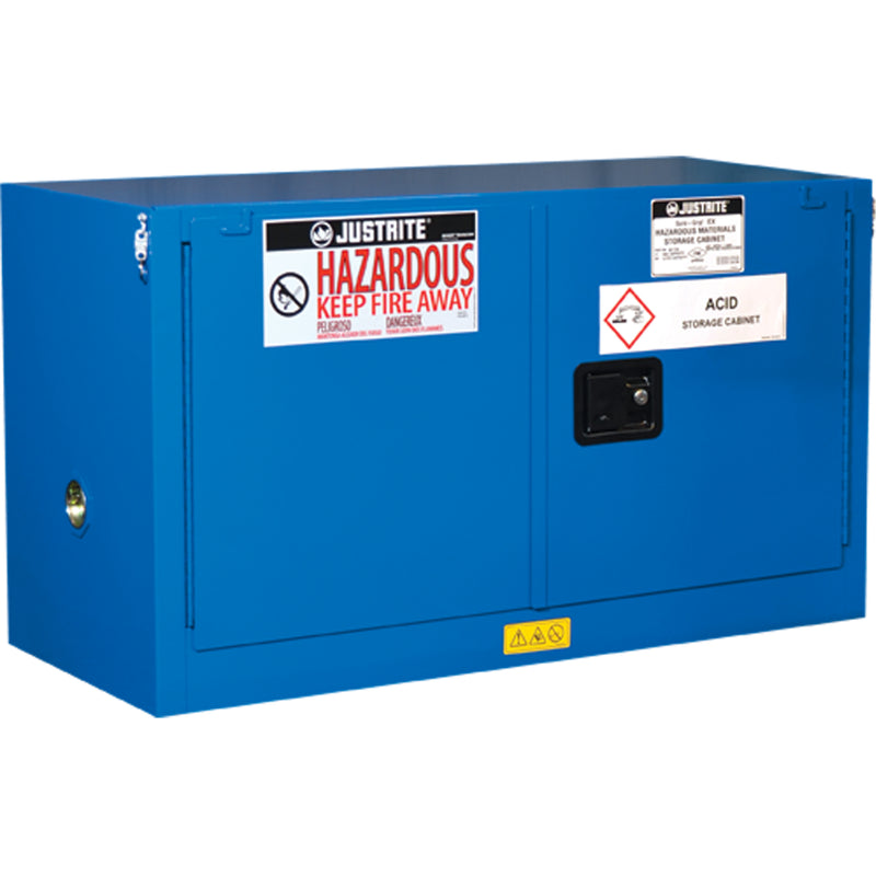 Sure-Grip® Ex Hazardous Material Piggyback Safety Cabinets, 17 gal., 43" x 24" x 18"