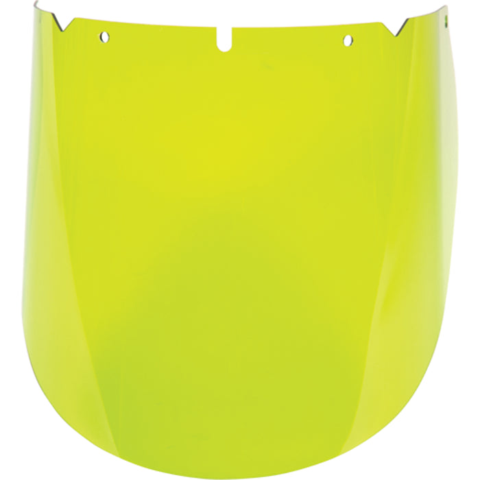 V-Gard® Visor for Arc Flash Application, Polycarbonate, Green Tint