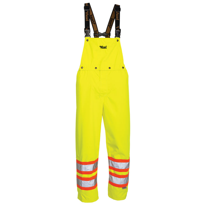 Professional® Journeyman® 300D Pants, Polyester, X-Large, High Visibility Lime-Yellow