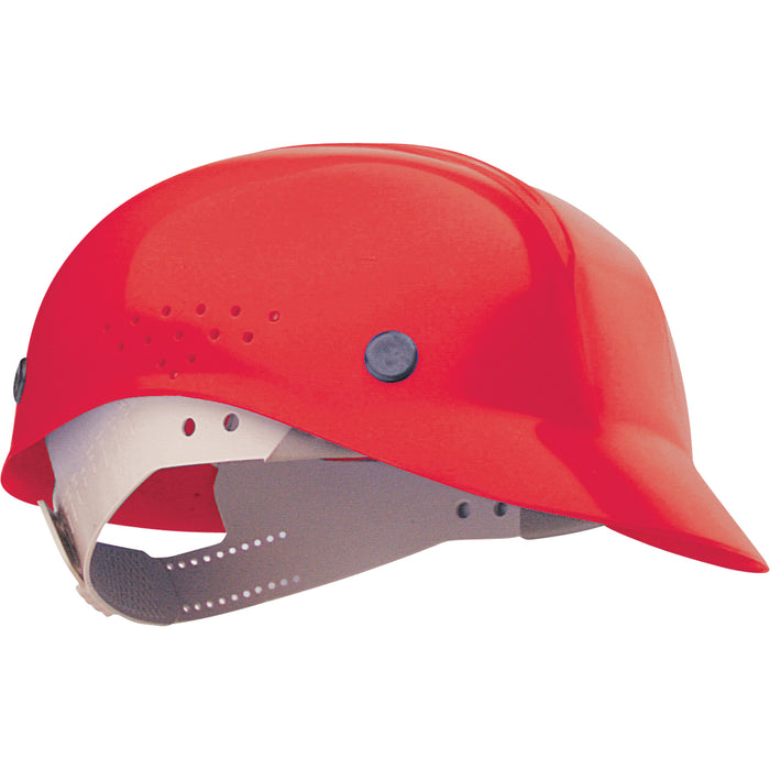 Casquette antichoc North® série BC86, suspension Pinlock, rouge