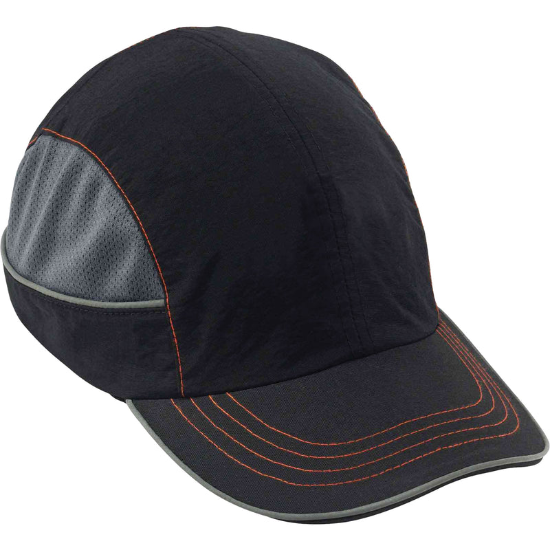 Skullerz® 8950 Long Brim Bump Cap, Black