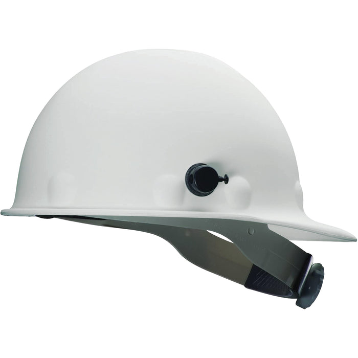 Fibre-Metal® Roughneck P2A Protective Cap, Ratchet Suspension, White