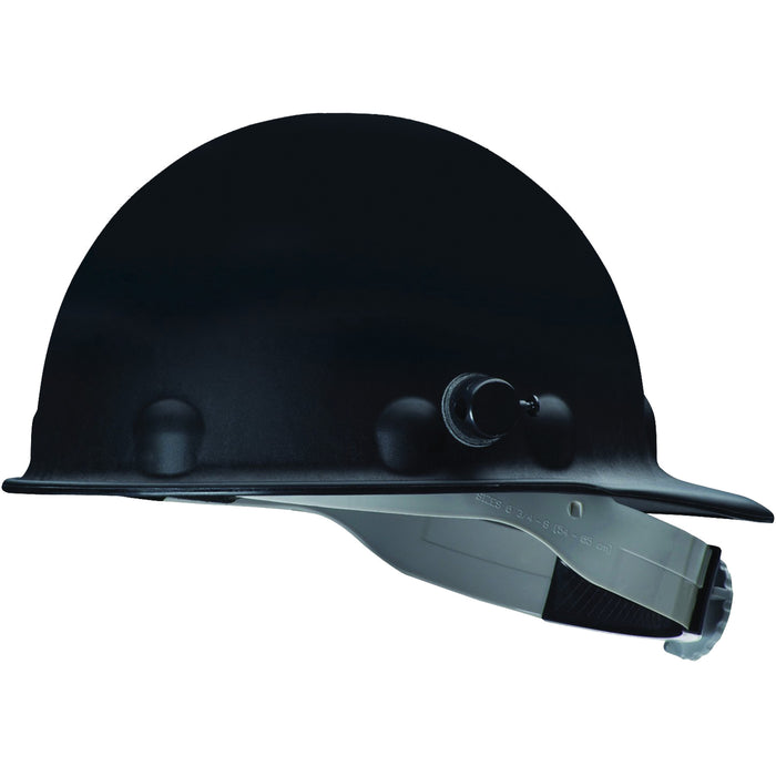 Fibre-Metal® Roughneck P2A Protective Cap, Ratchet Suspension, Black