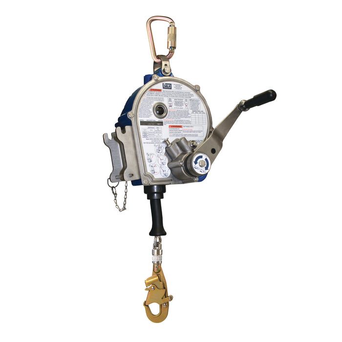 Sealed Self-Retracting Lifeline with Retrieval Winch
