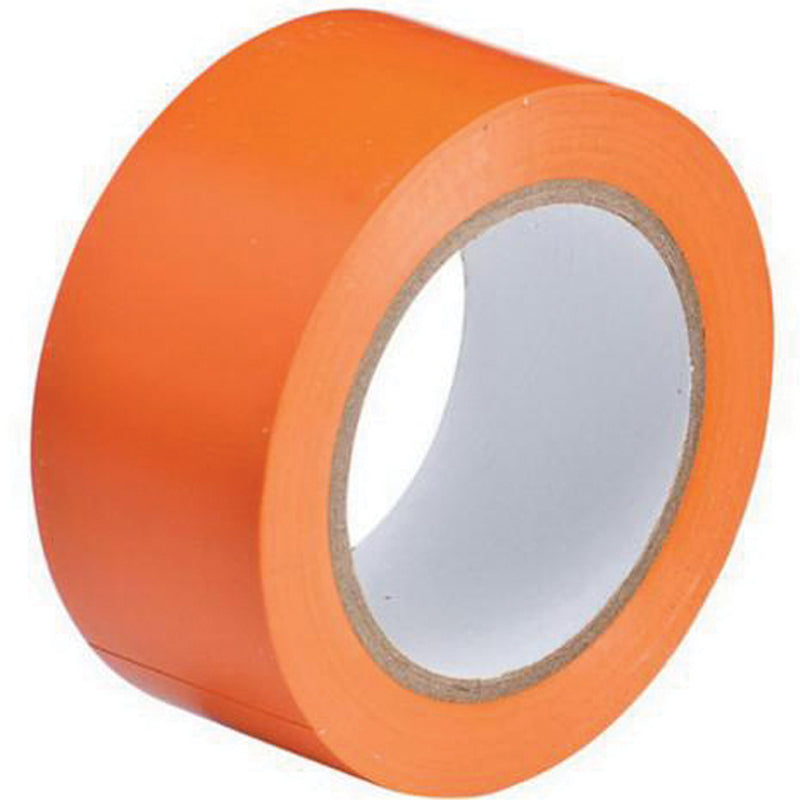 Floor Marking Tape, 2" x 108', Vinyl, Orange