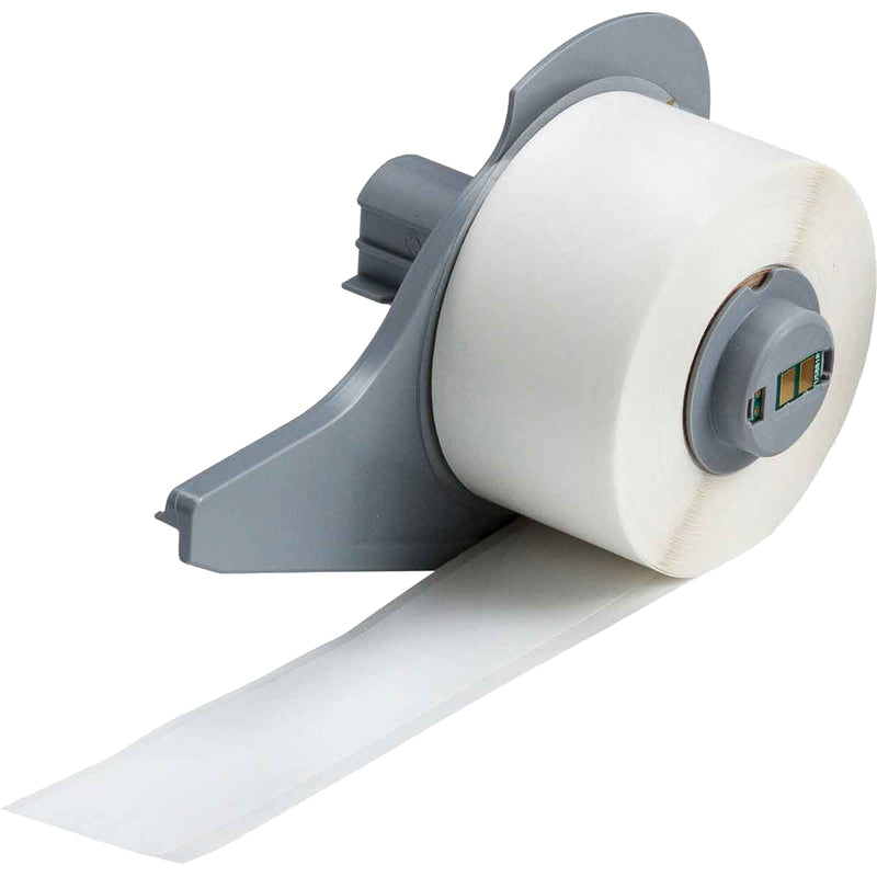 Indoor Label Printer Tape, Polypropylene, White, 1" Width