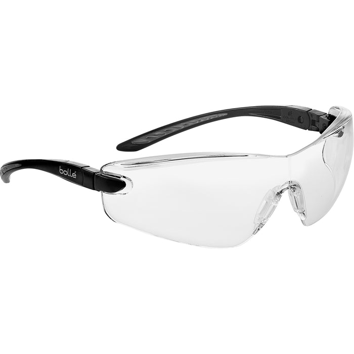 Cobra Safety Glasses, Clear Lens, Anti-Fog/Anti-Scratch, Meets/Exceeds CSA Z94.3