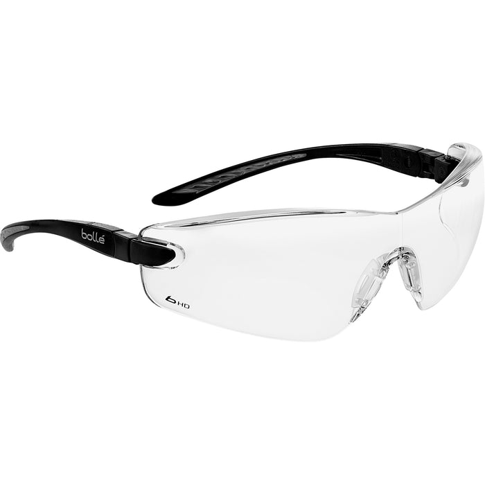 Cobra HD Safety Glasses, Clear Lens, Anti-Fog/Anti-Scratch, Meets/Exceeds CSA Z94.3