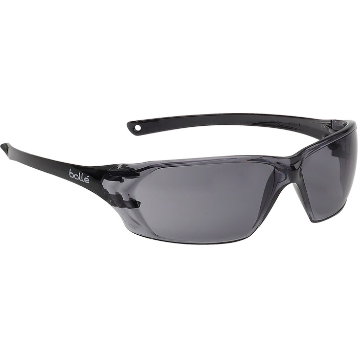 Prism Safety Glasses, Grey/Smoke Lens, Anti-Fog/Anti-Scratch, Meets/Exceeds CSA Z94.3