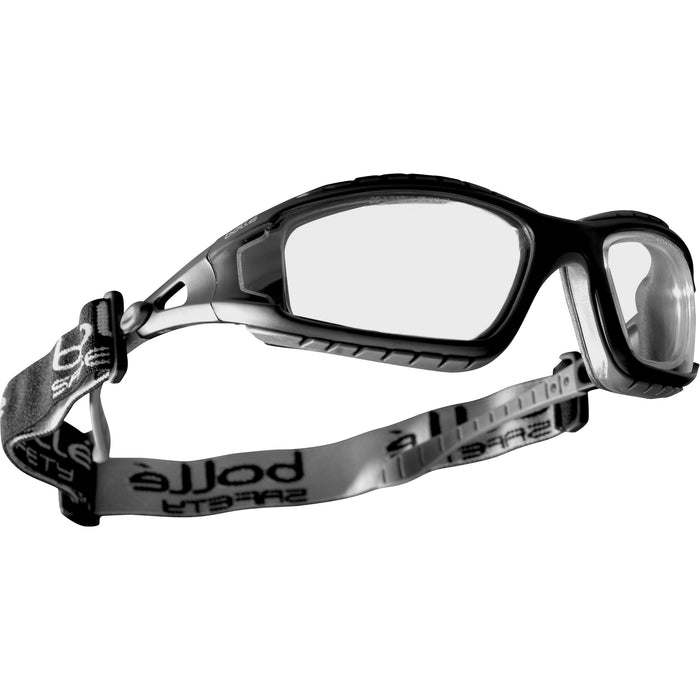 Tracker Safety Glasses, Clear Lens, Anti-Fog/Anti-Scratch, Meets/Exceeds CSA Z94.3
