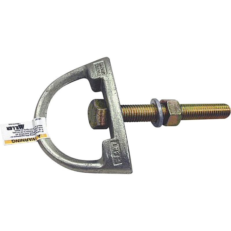 Connecteur d'ancrage Miller® avec quincaillerie, anneau en D, usage permanent