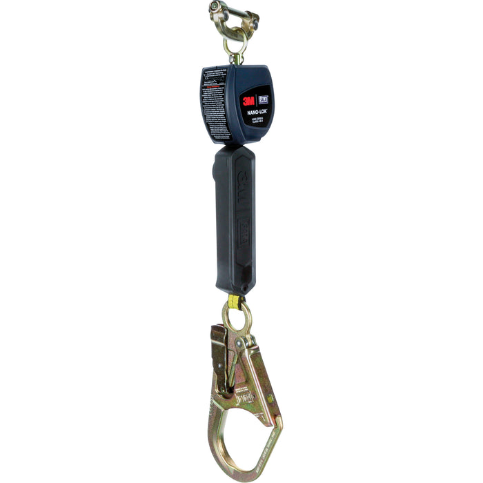 Nano-Lok™ Self-Retracting Lifeline with Anchor Hook, 6', Polyester/Web