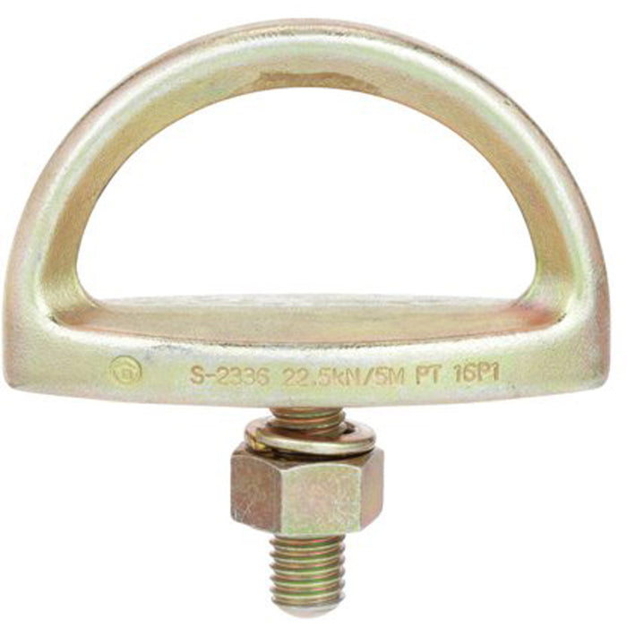 Anchorage Connector, D-Ring, Permanent Use