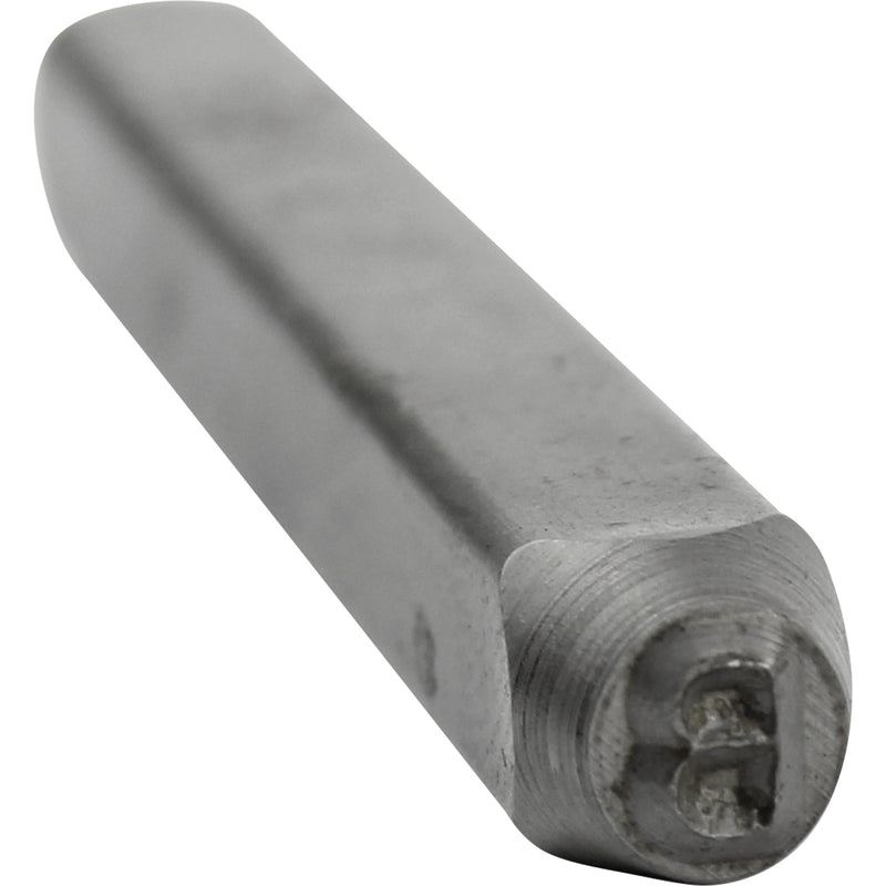 Individual Standard General Purpose Steel Hand Stamp Pieces, B, 1/4"