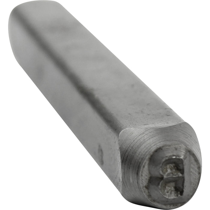 Individual Standard General Purpose Steel Hand Stamp Pieces, B, 1/4"