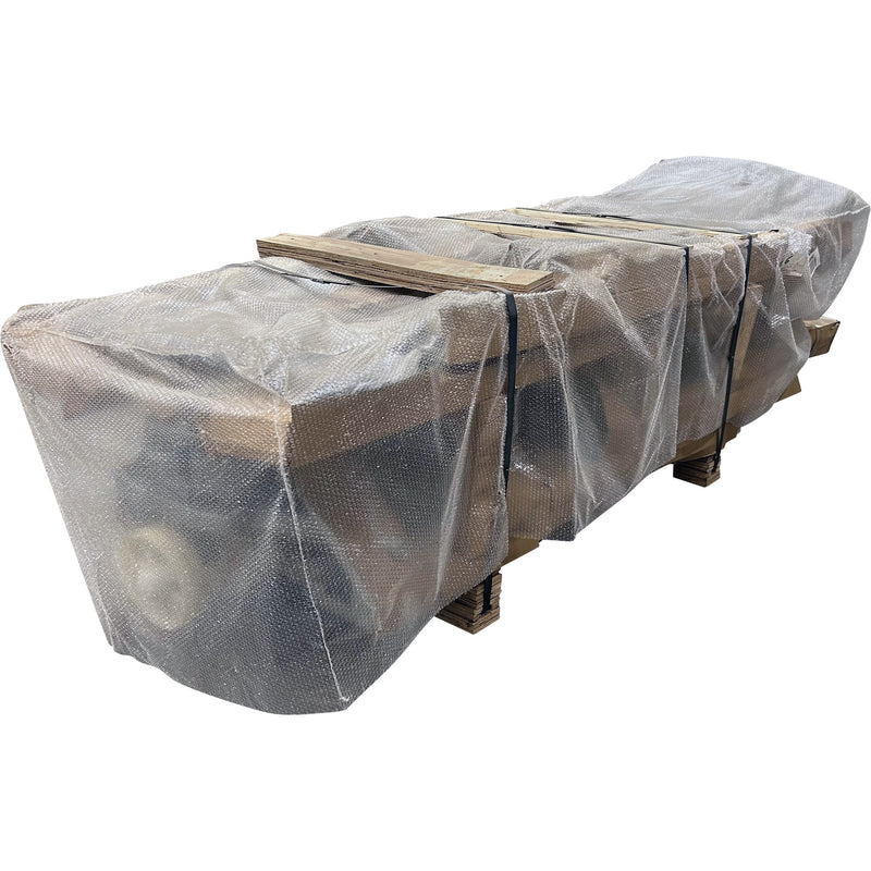 Transpalette hydraulique galvanisé, 48 po L x 27 po l, capacité de 5 500 lb