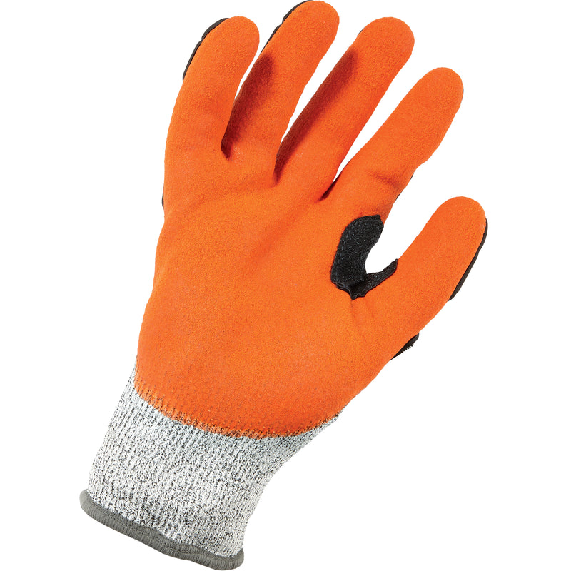 ProFlex® 922CR Dorsal Impact Reducing Gloves, Large, Synthetic Palm, Knit Wrist Cuff