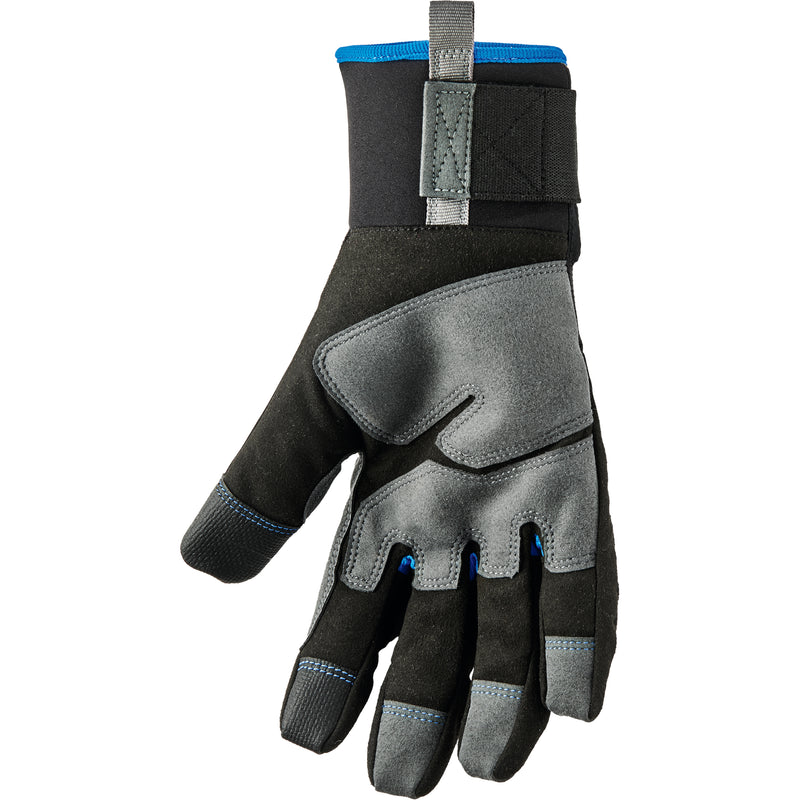 ProFlex® Reinforced Thermal Waterproof Utility Gloves, Suede Palm, Size Large