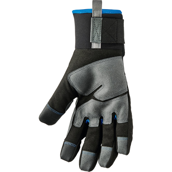 Gants utilitaires thermiques et imperméables renforcés ProFlex®, paume en daim, taille L