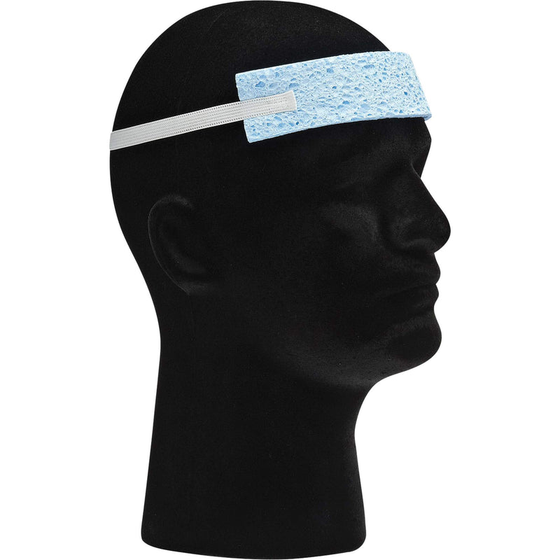 Bandeau anti-transpiration en mousse Dynamic™ avec sangle de tête élastique