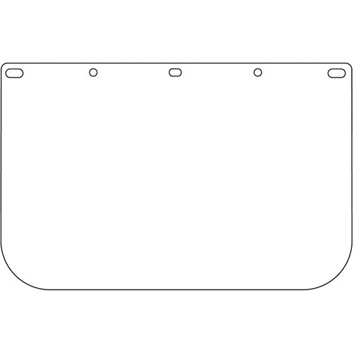 Dynamic™ Die Cut Faceshield Visor