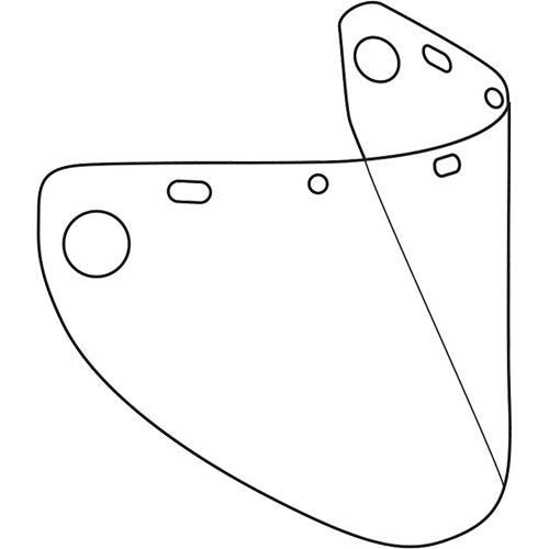 Dynamic™ Die Cut Formed Faceshield Visor