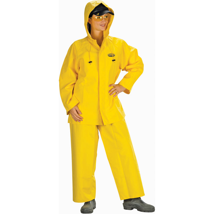 Hurricane Flame Retardant/Oil Resistant Rain Suits - Rainsuits, X-Large, Yellow