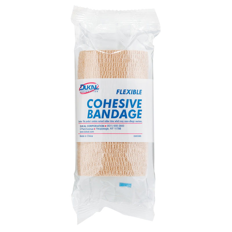 Dukal Bandage, Cut to Size L x 4" W, Class 1, Self-Adherent