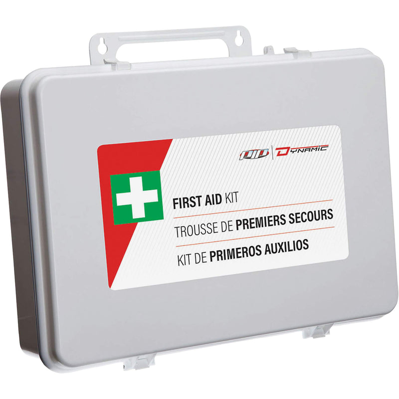 Trousse de premiers secours pour piscine Dynamic™, dispositif médical de classe 1, boîte en plastique