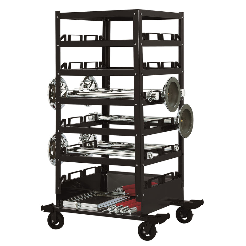Six Tier Storage Cart, Steel