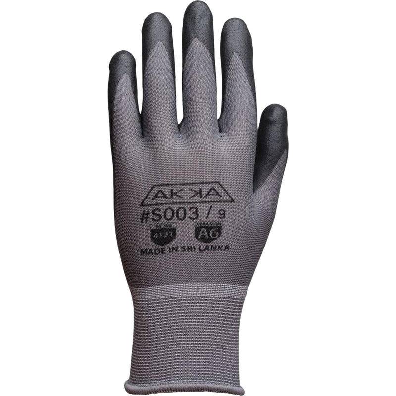 Precision Gloves, 7/Small, Foam Nitrile Coating, 13 Gauge, Nylon Shell