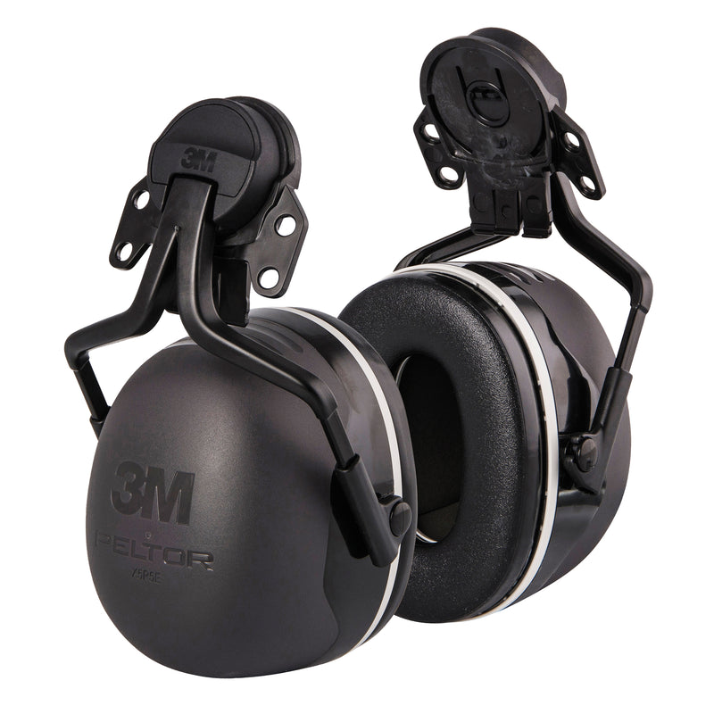 Cache-oreilles isolés électriquement Peltor™, fixation sur casque, 31 dB NRR