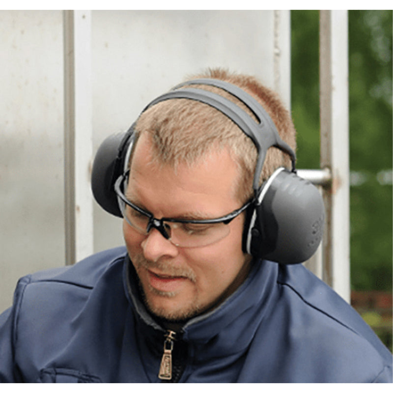 Cache-oreilles isolés électriquement Peltor™, fixation sur casque, 31 dB NRR