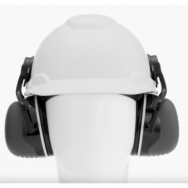 Cache-oreilles isolés électriquement Peltor™, fixation sur casque, 31 dB NRR