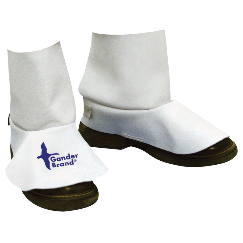 Welding Spats, 6" L, Pearl Grey