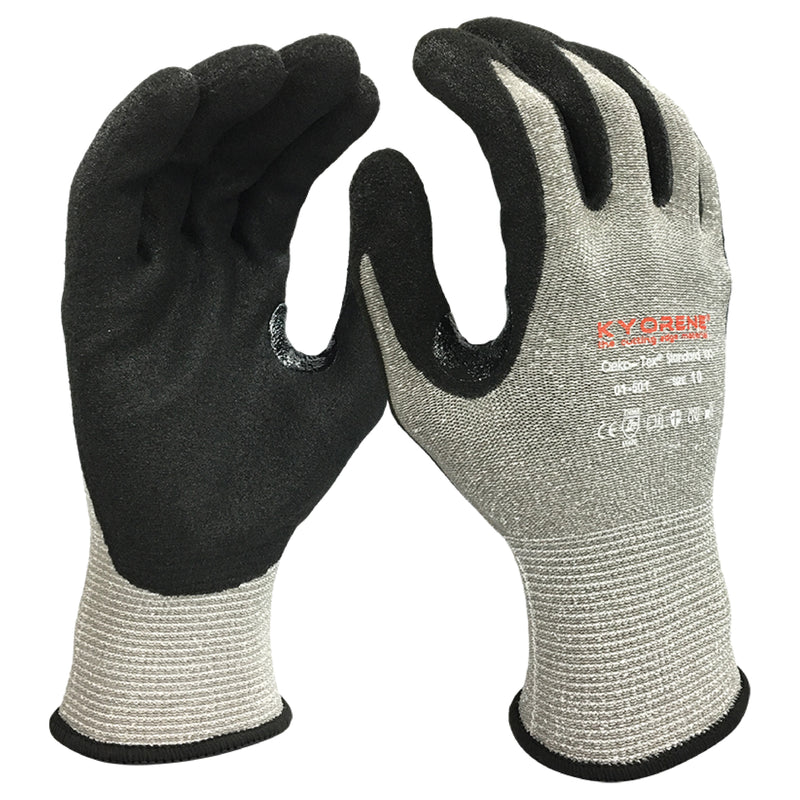 Gants Akka® résistants aux coupures, taille XL/10, calibre 13, revêtement en mousse de nitrile, coque en Kyorene®, normes ANSI/ISEA 105 niveau 3/EN 388 niveau C