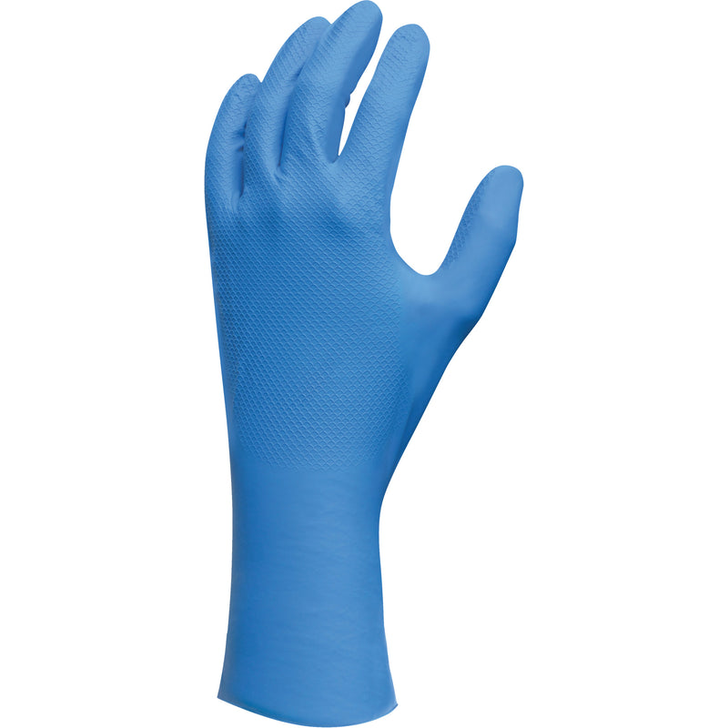 Lightweight Gloves, 9/Large, Nitrile, 9-mil, Powder-Free, Blue