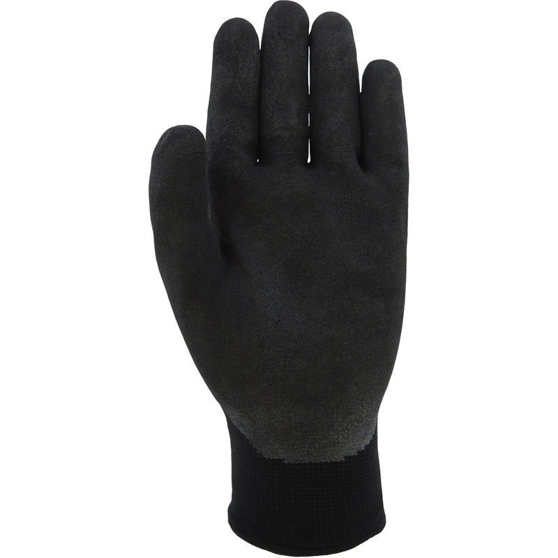Gants résistants au froid, taille 9/grand, revêtement en latex de caoutchouc, calibre 13, enveloppe en polyester