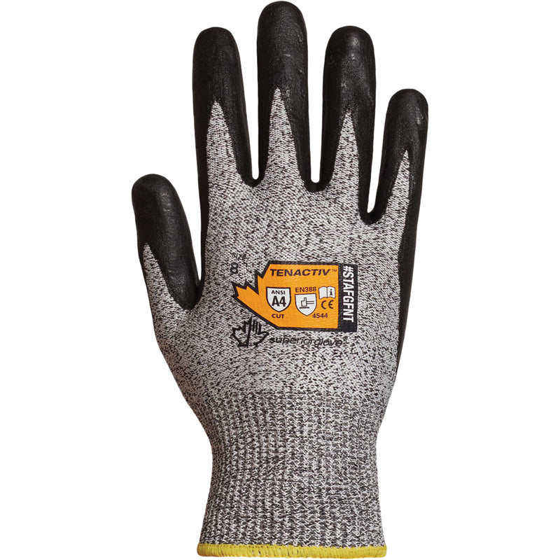 Gants résistants aux coupures, taille 2XL/11, calibre 13, revêtement en mousse de nitrile, coque TenActiv™, ANSI/ISEA 105 niveau 4